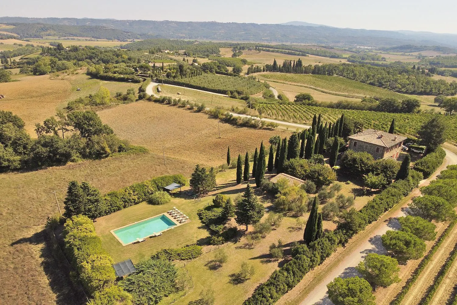 Villa Piandisette Cetona İtalya